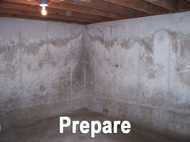 how to waterproof basements prepare